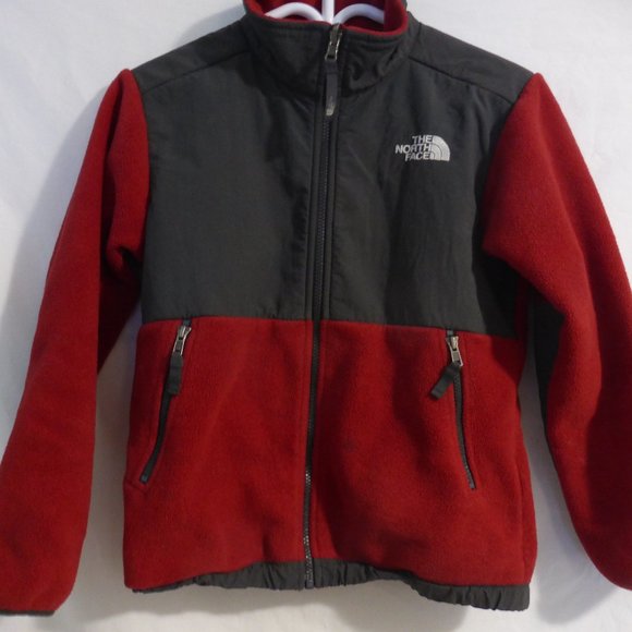THE NORTH FACE, red denali fleece jacket, preloved